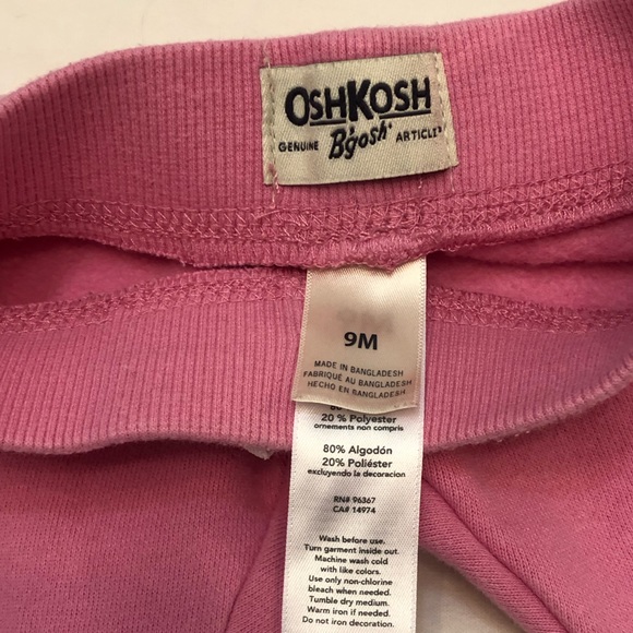 OshKosh B'gosh sweatpants 9M - Picture 3 of 5